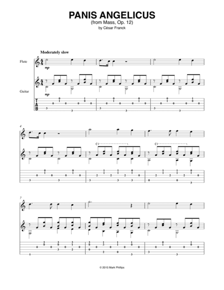 Panis Angelicus (arr. Mark Phillips)