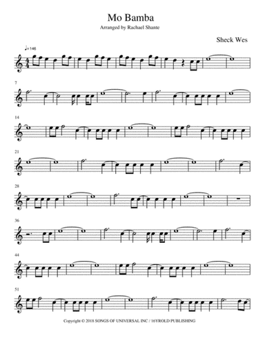 Mo Bamba (arr. Rachael Shante)