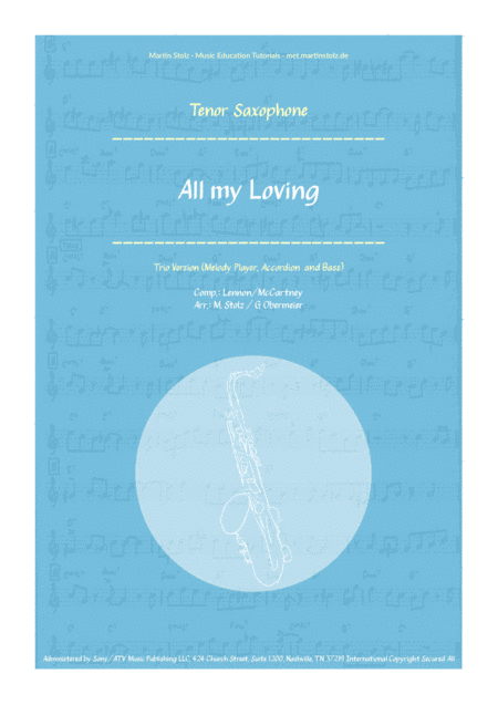 All My Loving (arr. Martin Stolz)