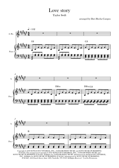 Love Story (arr. Davi Rocha Campos)