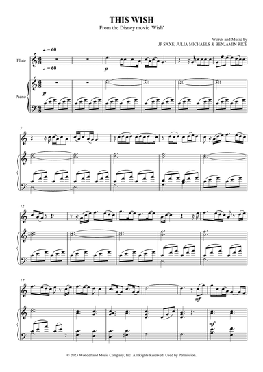 This Wish (arr. SCMusic)