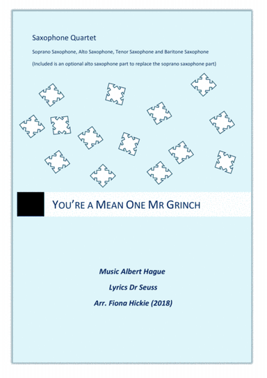 You're A Mean One, Mr. Grinch (arr. Fiona Hickie)