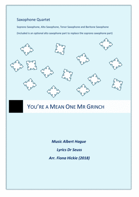 You're A Mean One, Mr. Grinch (arr. Fiona Hickie)
