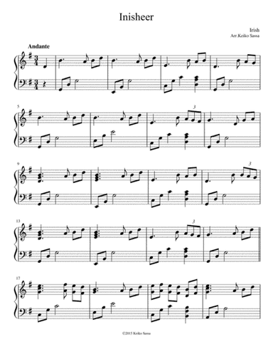 Inisheer (arr. Keiko Sassa)