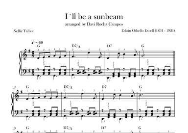 I'll be a sunbeam (arr. Davi Rocha Campos)