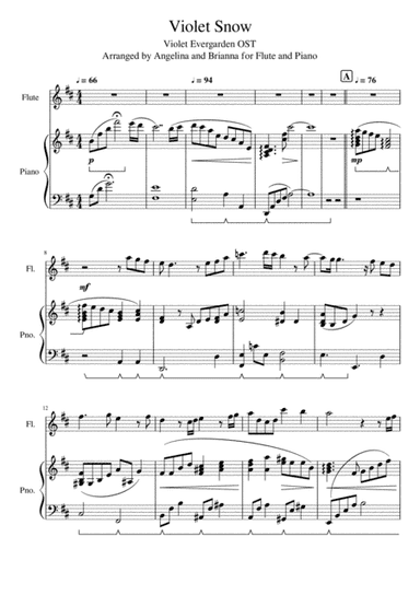 Violet Snow (arr. Music A&B)