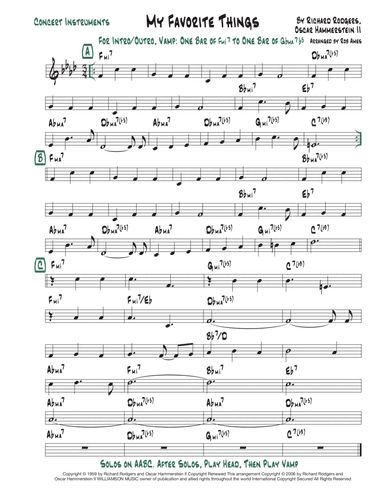 My Favorite Things (arr. Rob Ames)