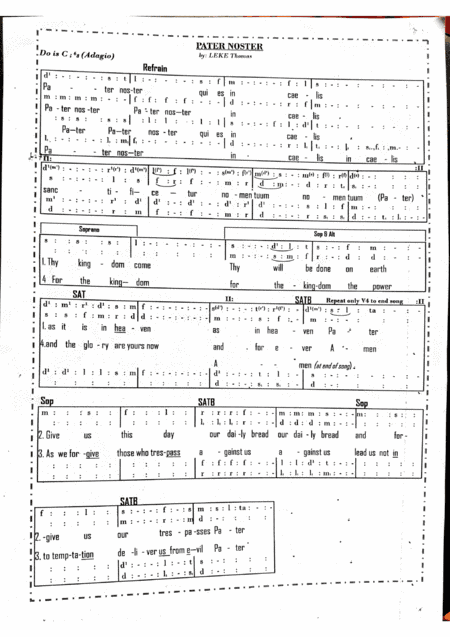 Pater Noster of Peace