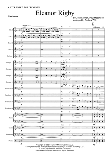 Eleanor Rigby (arr. Andrew Will)