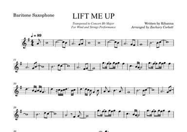 Lift Me Up (arr. Zachary Corbett)