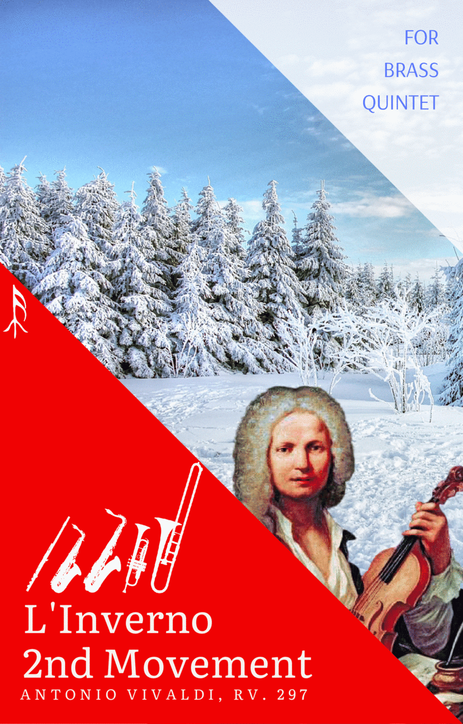 Largo from Winter by Vivaldi for Weending Quintet - Flute version (arr. Woods Only)