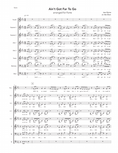 Ain't Got Far To Go (arr. Ben Bram)