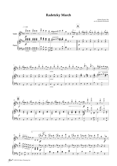 Radetzky March (arr. 堀越隆一)