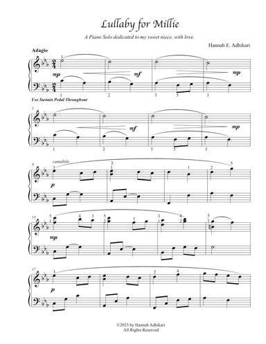 Lullaby for Millie