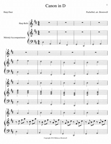 "Canon in D" (arr. Rebecca Bromwell)
