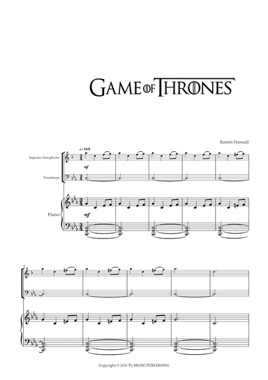 Game Of Thrones (arr. Cadenza Editions)