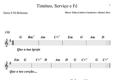 Timóteo, Serviço e Fé