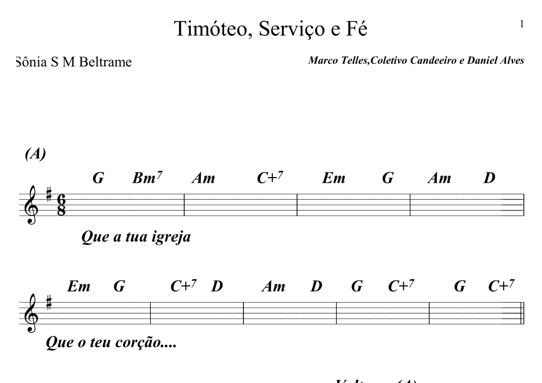 Timóteo, Serviço e Fé