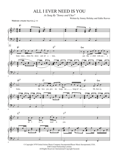 All I Ever Need Is You (arr. Jack Majdecki Music)