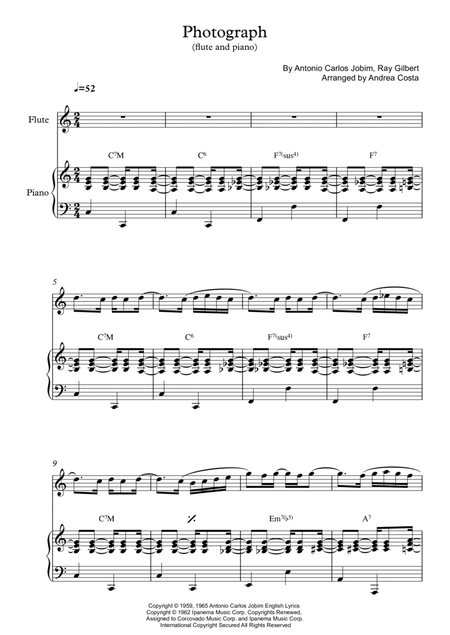 Photograph (arr. Andrea Costa)