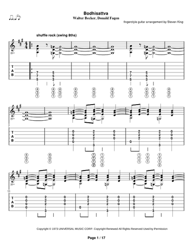 Bodhisattva (arr. Steven Michael King)