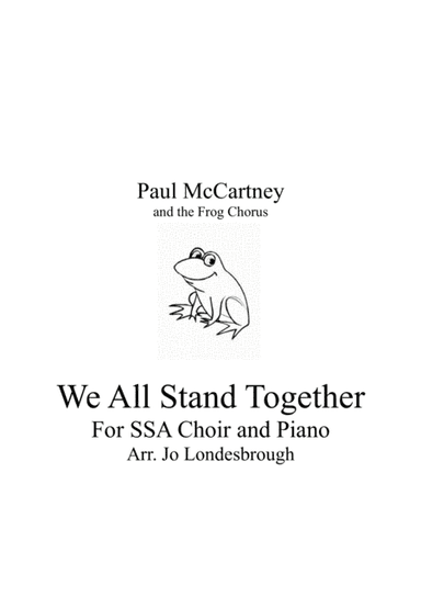 We All Stand Together (arr. Jo Londesbrough)