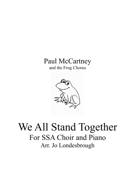 We All Stand Together (arr. Jo Londesbrough)