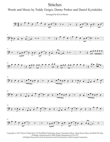 Stitches (arr. Kevin Busse)