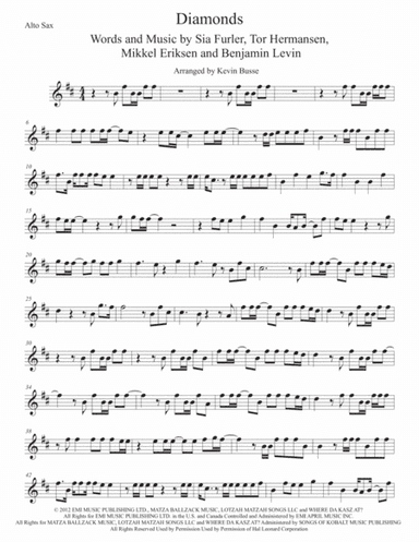 Diamonds (arr. Kevin Busse)