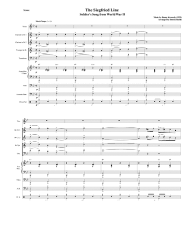 The Siegfried Line - German Band - Oktoberfest (arr. Dennis Ruello)