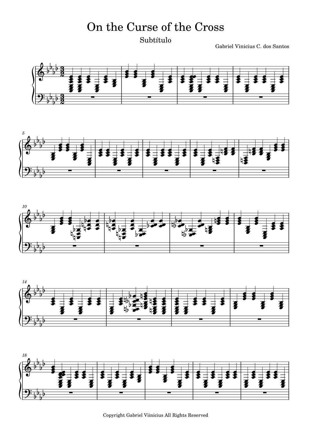 On the Curse of the Cross-Partitura