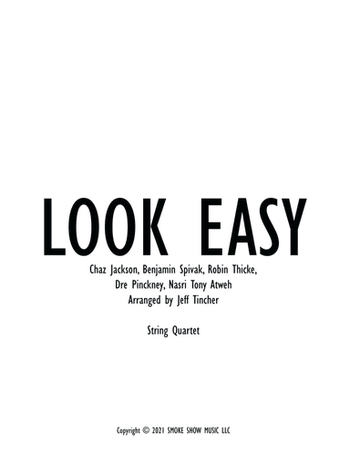 Look Easy (arr. Jeff Tincher)