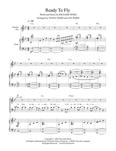 Ready To Fly (arr. Tanna Ward and Jan Ward)