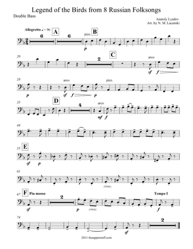 Legend of the Birds (arr. Nick Lacanski)