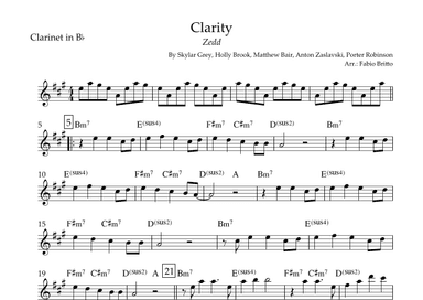 Clarity (arr. Fabio Britto)