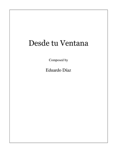 Desde Tu Ventana