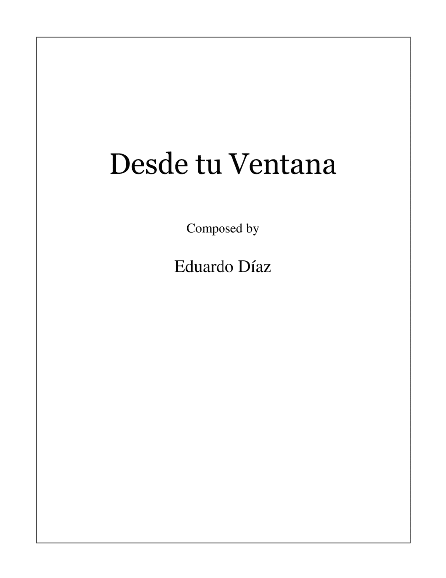 Desde Tu Ventana