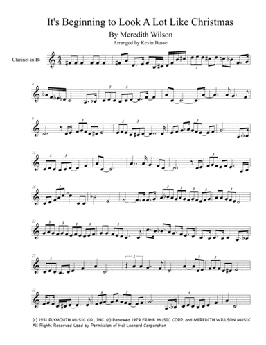 It's Beginning To Look Like Christmas (arr. Kevin Busse)