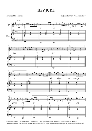 Hey Jude (arr. Milanov)