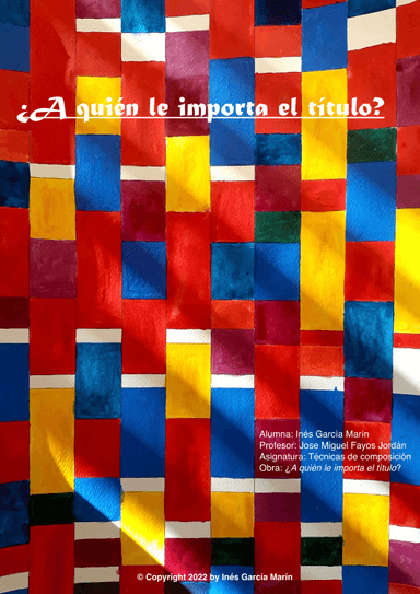 ¿A quién le importa el título?