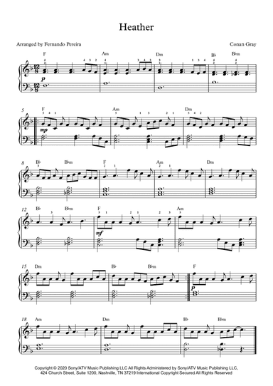 Heather (arr. Fernando Pereira)