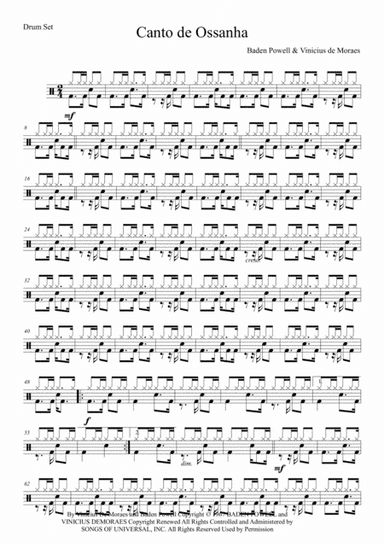 Canto De Ossanha (arr. Anderson Quevedo)
