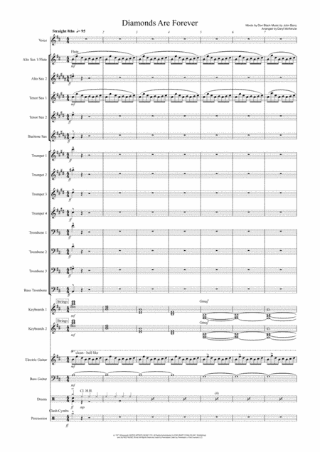 Diamonds Are Forever (arr. Daryl McKenzie)