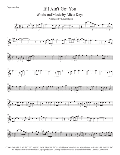 If I Ain't Got You (arr. Kevin Busse)