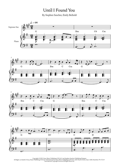 Until I Found You (arr. Marcony Carvalho)