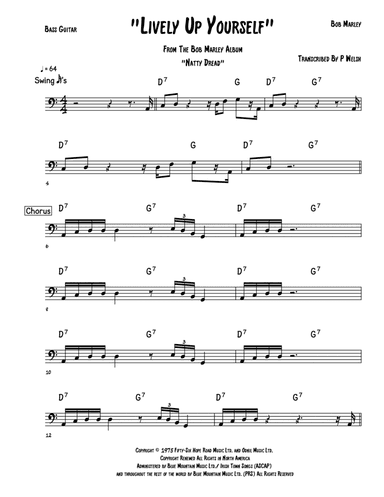 Lively Up Yourself (arr. Accubass)