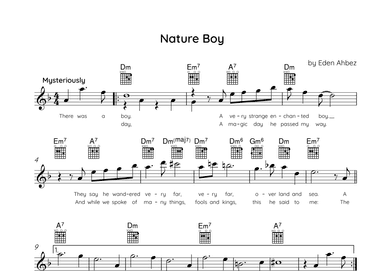 Nature Boy (arr. Brett Watchorn)
