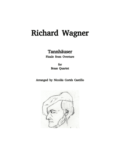 Richard Wagner - Tannhäuser (Pilgrim's Chorus) for Brass Quartet (arr. Nicolás Cortés Castillo)