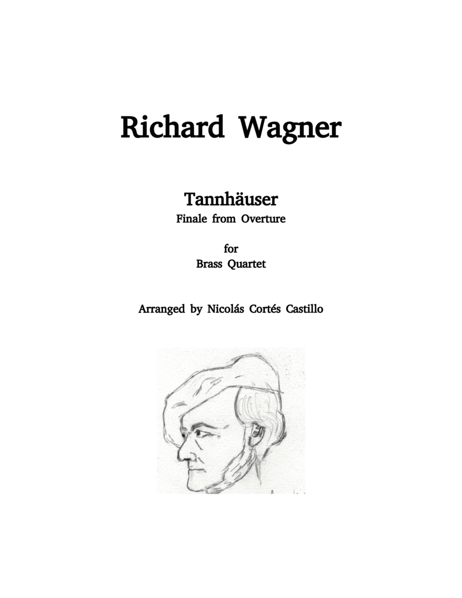 Richard Wagner - Tannhäuser (Pilgrim's Chorus) for Brass Quartet (arr. Nicolás Cortés Castillo)