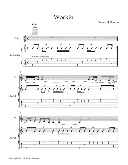Workin' TAB